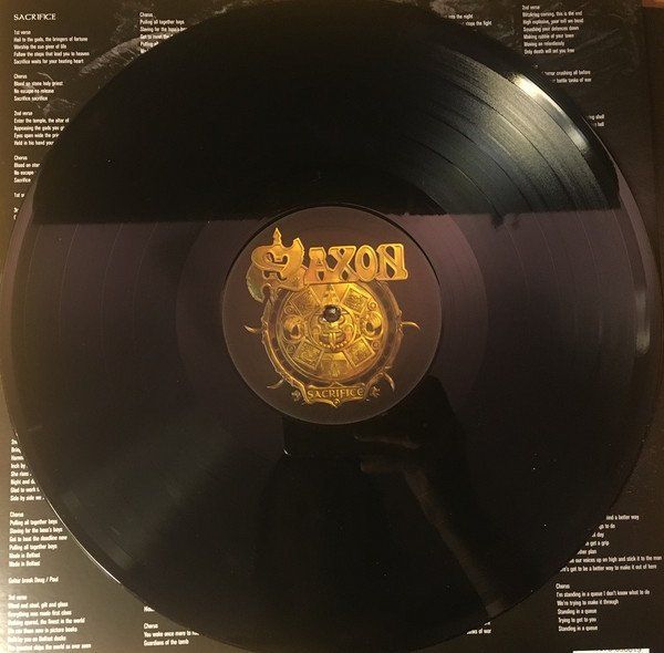 Dischi in vinile: Saxon – Sacrifice – Nuovo e nell'imballaggio originale da Brittnau venduto da Zibu 2