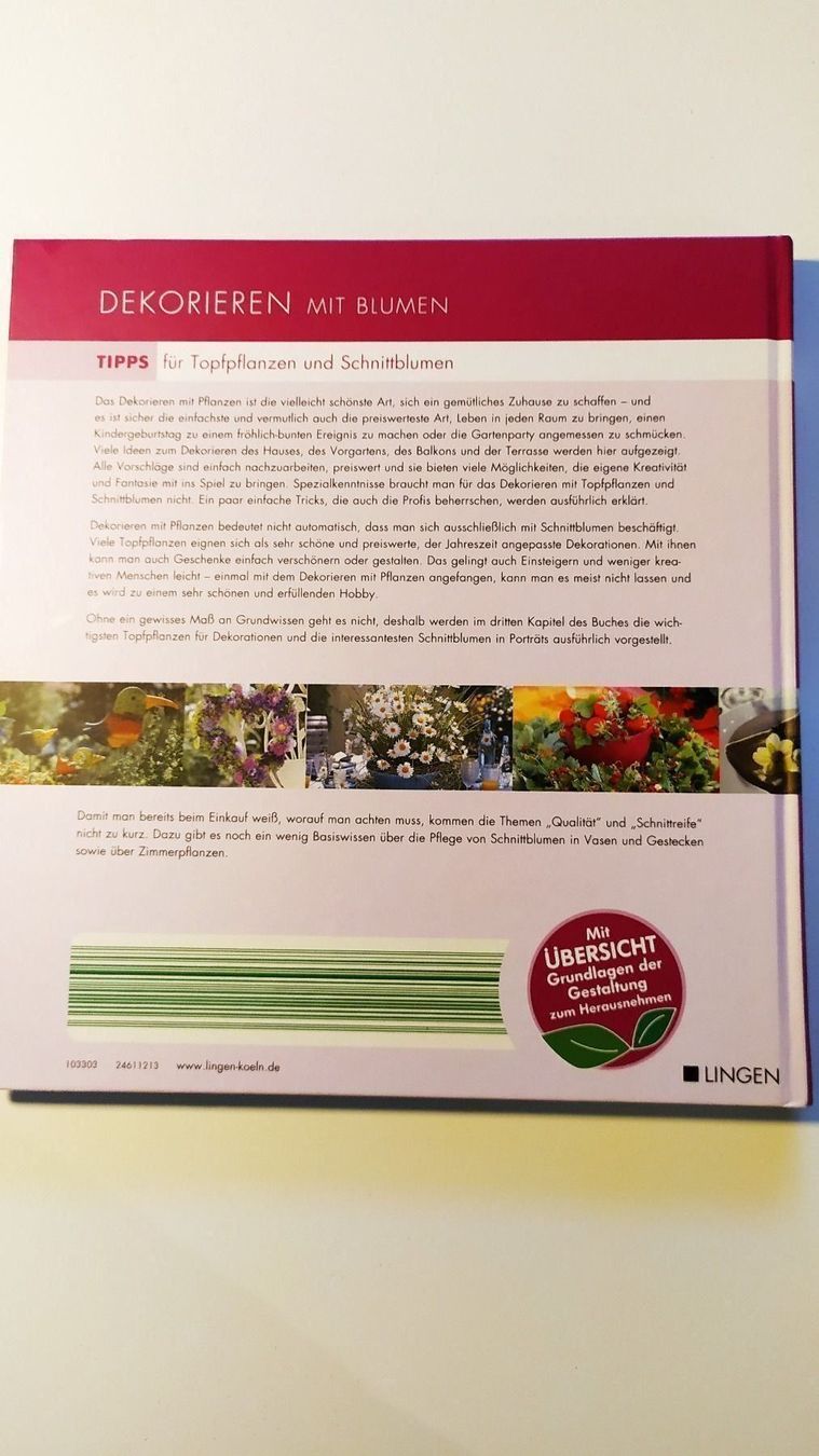 Libri: Dekorieren mit Blumen – Nuovo (secondo la descrizione) da Adlikon b. Andelfingen venduto da IlonaSp 1