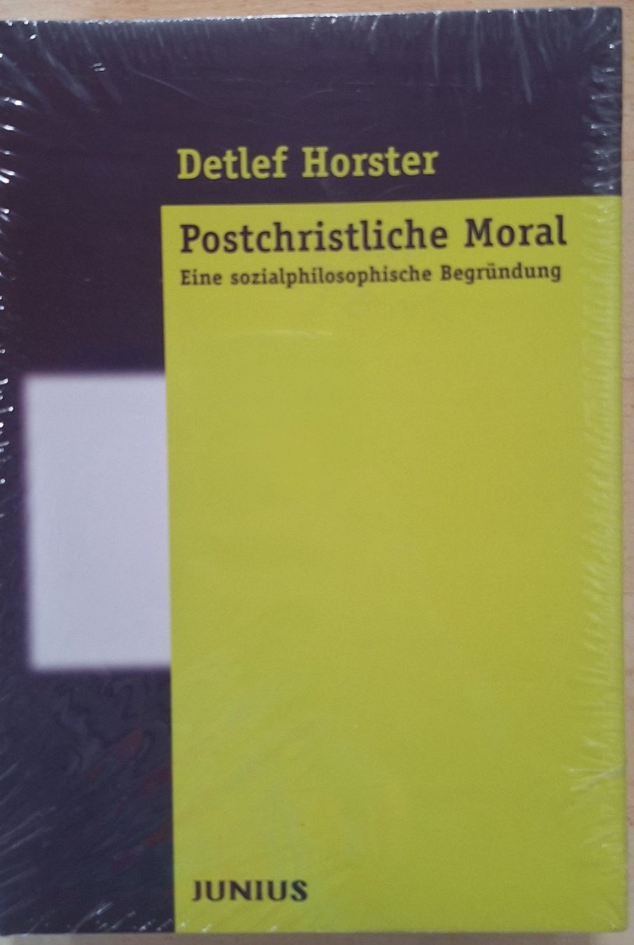 Bücher: Buch Detlef Horster: Postchristliche Moral neu – Neu und originalverpackt aus Zug von Sdoerfli