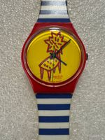 Vintage Swatch Uhr, DOTCHAIR* mit anderm Armband*1992