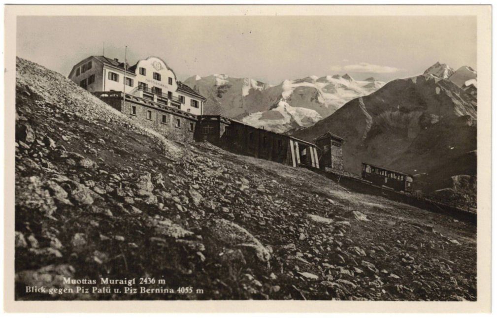 Cartoline postali: St. Moritz - Standseilbahn Muottas Muragl – Usato da Binningen venduto da Mountainrider
