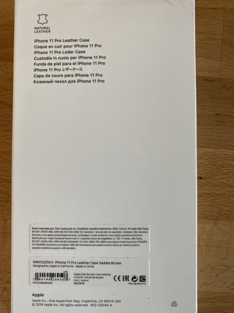 Apple Covers & Schutzfolien: Iphone 11 Pro Leder Hülle braun – Neu und originalverpackt aus Sarmenstorf von Luethycel 1