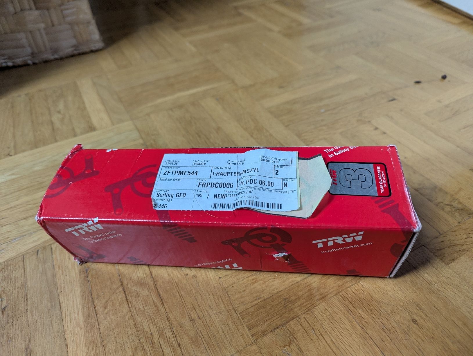 Citroën Tutti pezzi di ricambio auto: Maître-cylindre de frein auto - neuf – Nuovo e nell'imballaggio originale da Biel/Bienne venduto da branusi 4