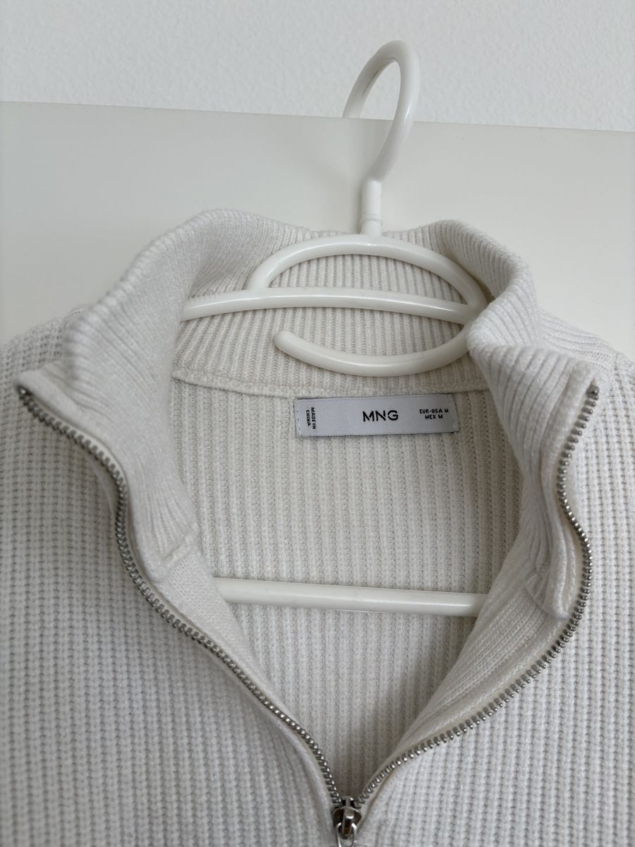 Mango Maglioni & Felpe: Mango Strickpullover, Gr. M, Offwhite/Schwarz – Usato da Baar venduto da steffi_16 2