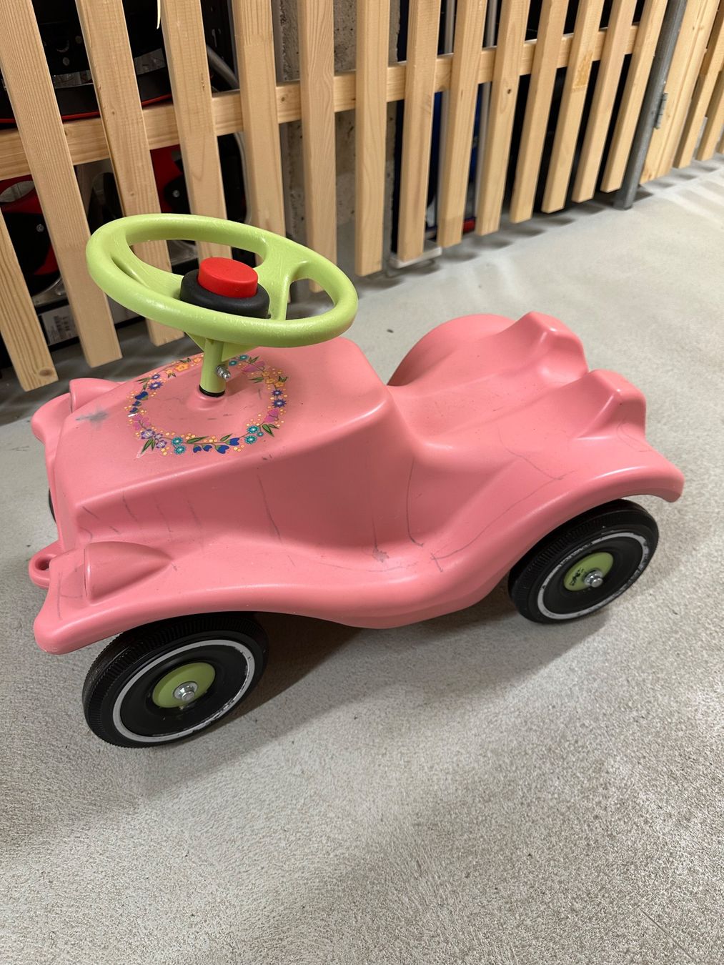 Big Veicoli per bambini: Bobby-Car Pink inkl. Whisper Wheels – Usato da Zürich venduto da wallE01 1