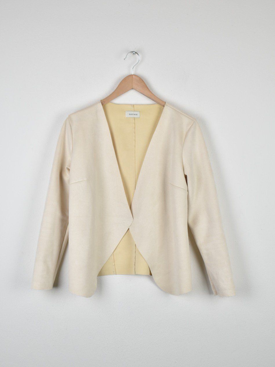 Giacche: SUSY MIX Jacke/Blazer, beige, Gr.S/M – Usato da Nürensdorf venduto da 2ND_STORY