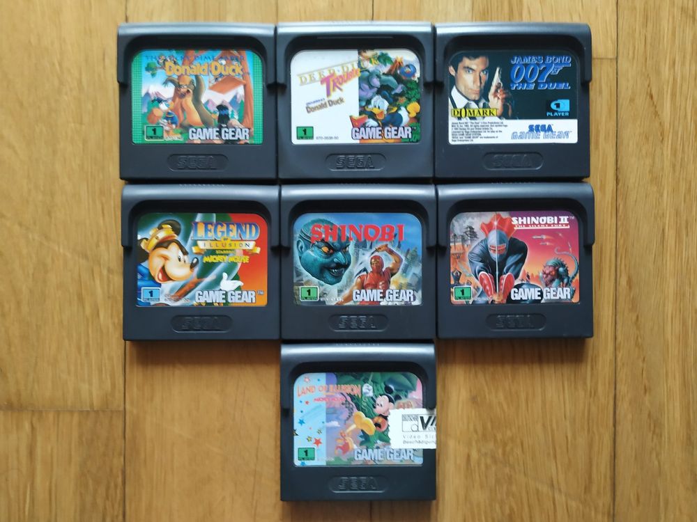 7 Game Gear Games - Ab 1.- Fr. | Kaufen auf Ricardo