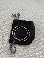 14 Karat / 585 Gold Creolen - Handarbeit - 9.54 g