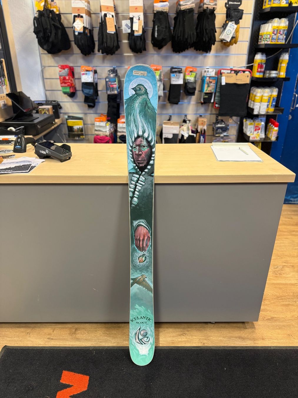 Sci: Icelantic Nomad in 143cm, NEU – Nuovo e nell'imballaggio originale da Thusis venduto da Strimer0