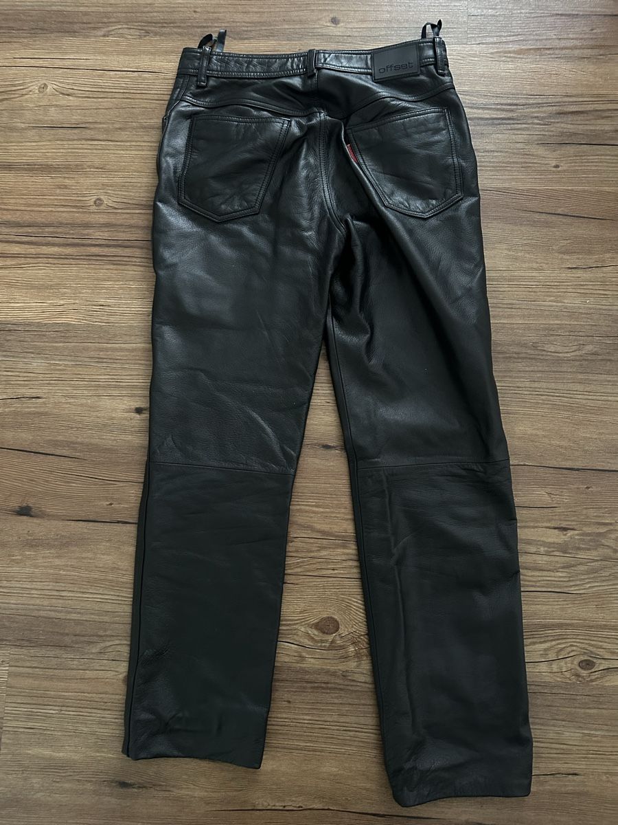 Lederhose Offset schwarz Grösse Zustand neuwertig (Neuf (Voir ...