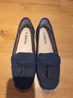 Damen Slipper von Julietta in blau Grösse  39