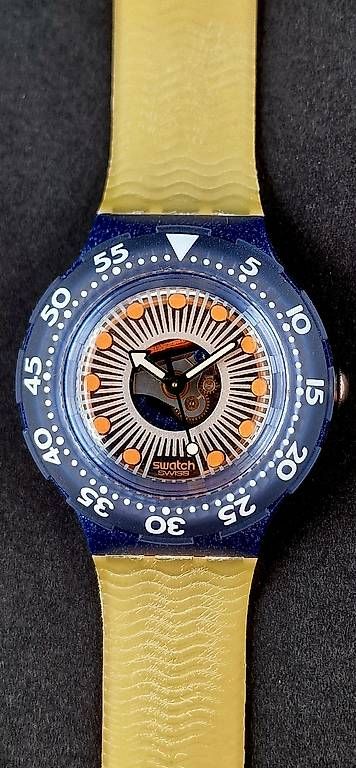 Orologi: Swatch Scuba 200 Silver Trace SDN107 – Usato da Bassersdorf venduto da Zwoebschi 1