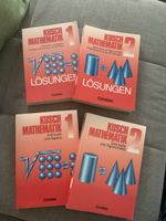 Kusch Mathematik 1 und 2 Lehrbücher mit Lösungen Set