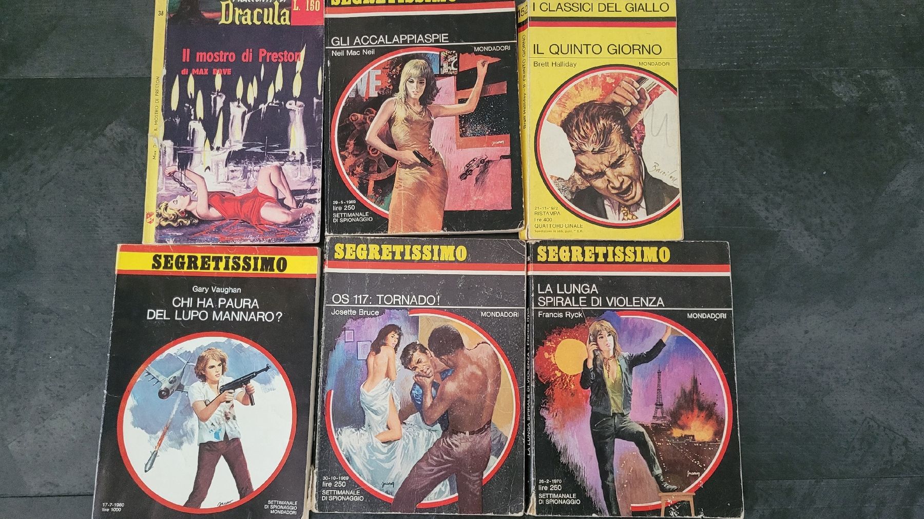 Libri: Gialli - Segretissimo anni 60/70 – Usato da Suhr venduto da Fritz28