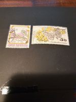 Timbres Tchécoslovaquie, mante religieuse et papillon 🦋 55