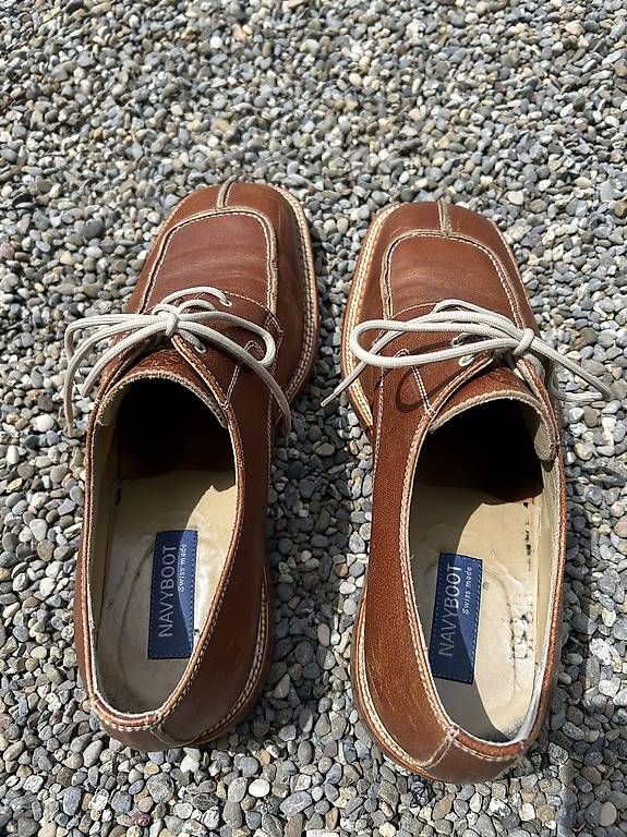 Scarpe da uomo: Navyboot Herrenschuh Gr.44 – Usato da Staufen venduto da Flamenco666 1