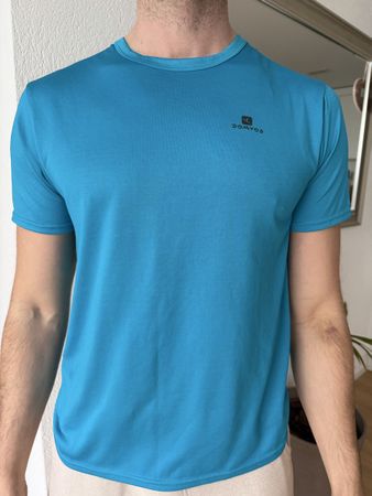 Domyoos Sport T-Shirt Herren, türkis, Grösse M, neuwertig