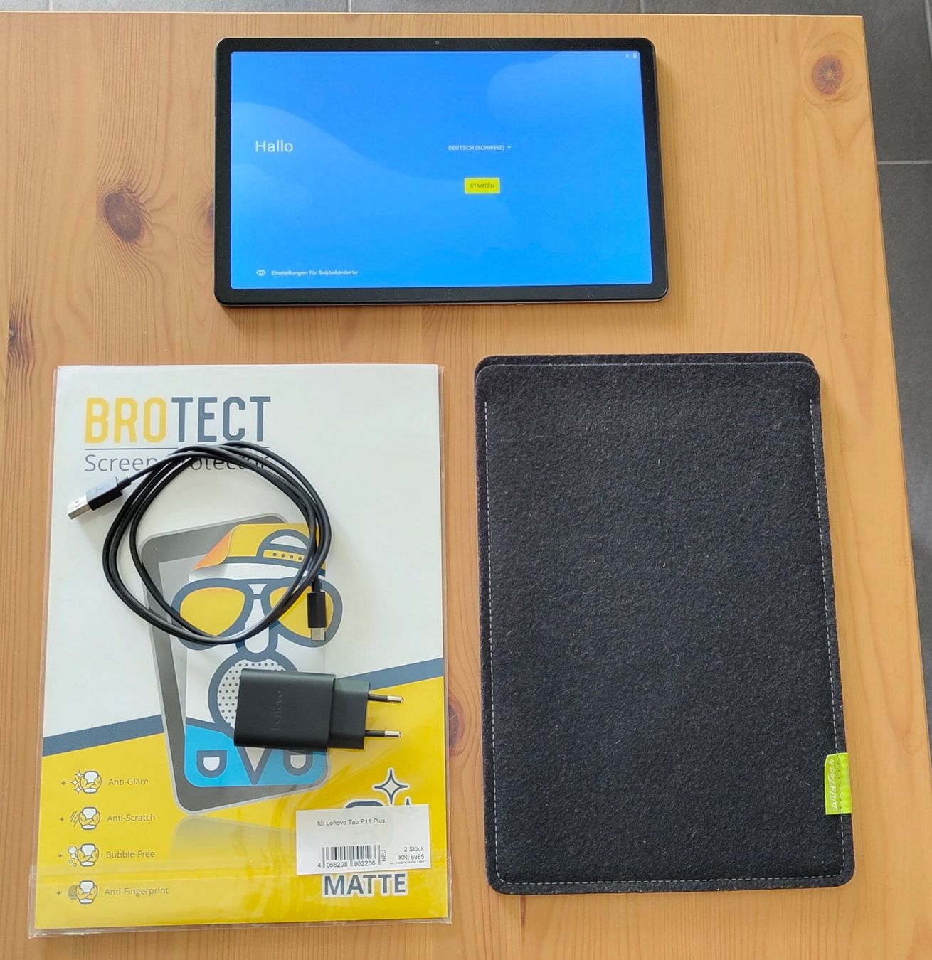 Lenovo Tablet PC: Lenovo Tab P11 mit Zubehör – Usato da Schaffhausen venduto da superphilipp
