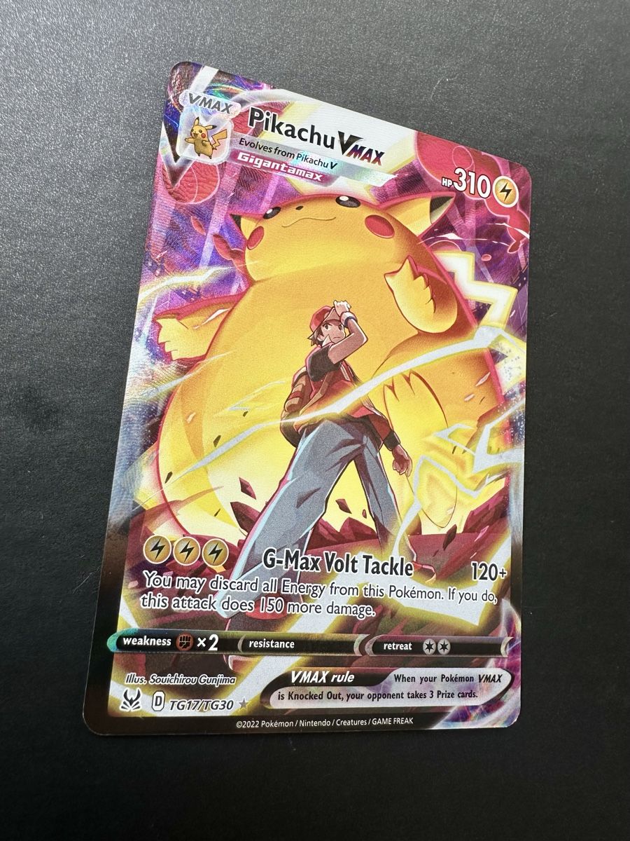 Pokémon Carte collezionabili: Pikachu VMAX #TG17 - Pokemon Lost Origin – Usato da Bern venduto da HugoStiglitz11 1