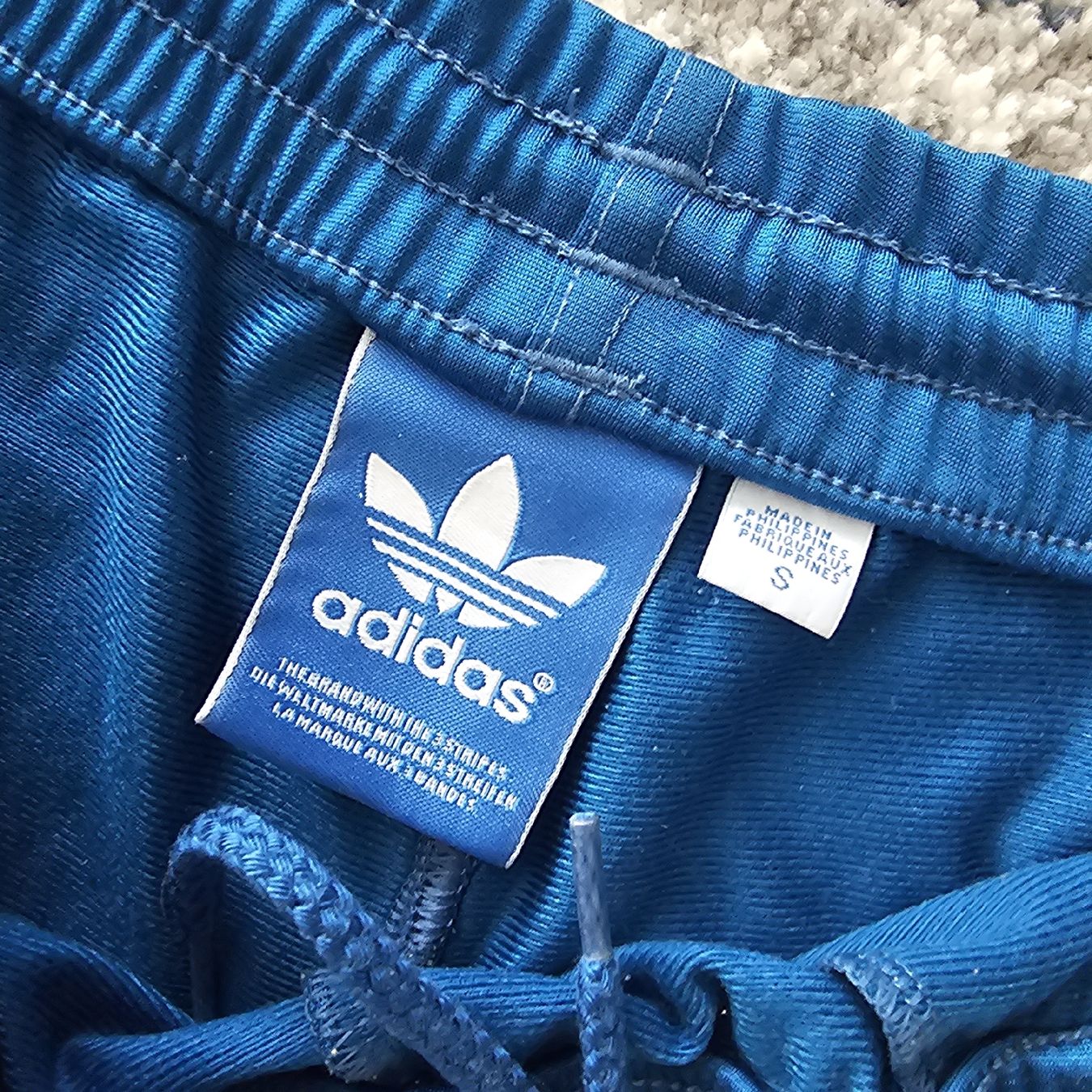 Hosen: Adidas Track Pants Blue Orange Stripes Size S – Gebraucht aus Matten b. Interl von Vanilla8 2
