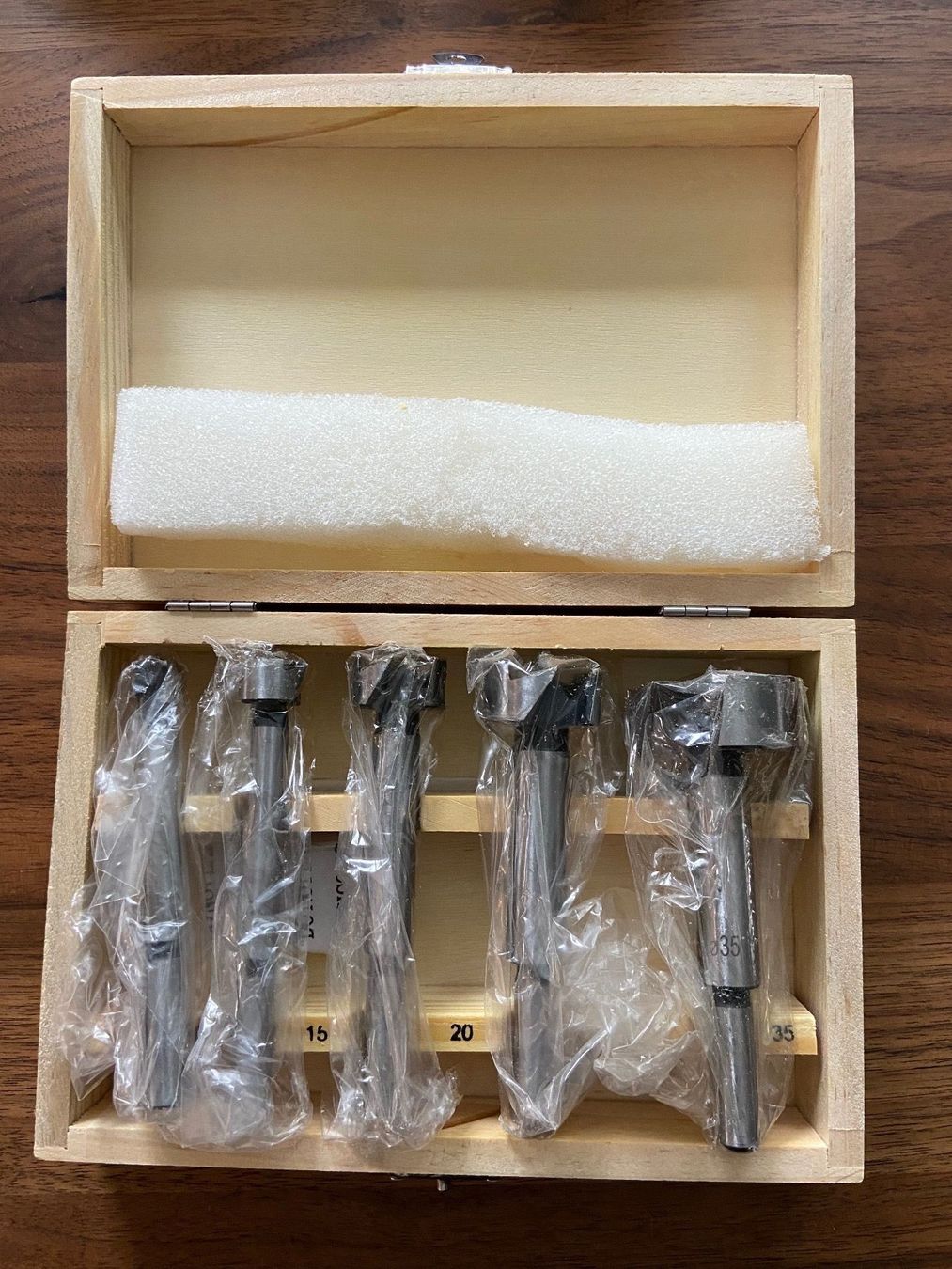 Tutti gli attrezzi: Bohrer Werkzeug Set mit Holzkoffer 5.Pcs – Nuovo e nell'imballaggio originale da Seon venduto da Aaargauer01 5