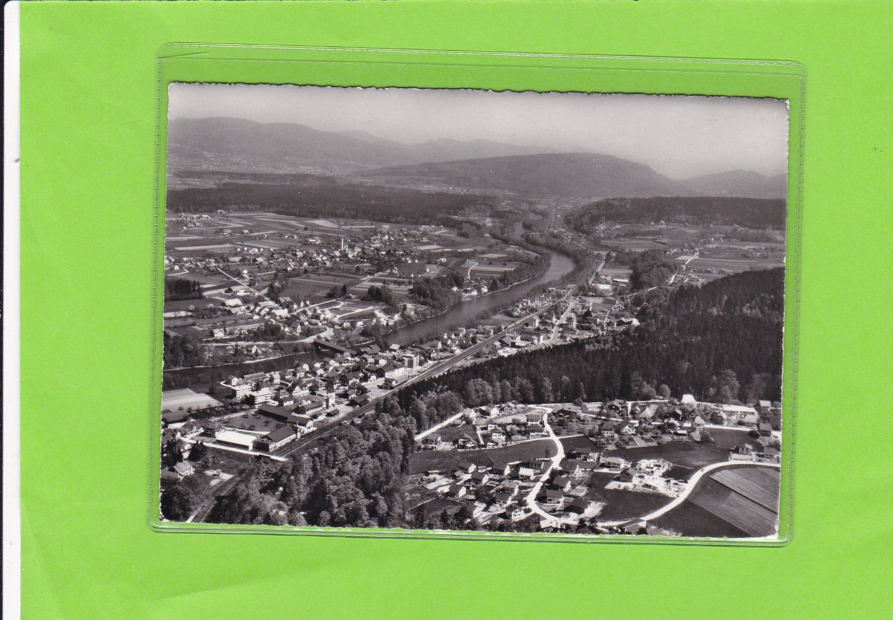 Cartoline postali: Flugaufnahme Murgenthal – Usato da St. Peterzell venduto da neckertal