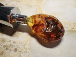Flaschenverschluss Bernstein /Ambre/Amber  echt