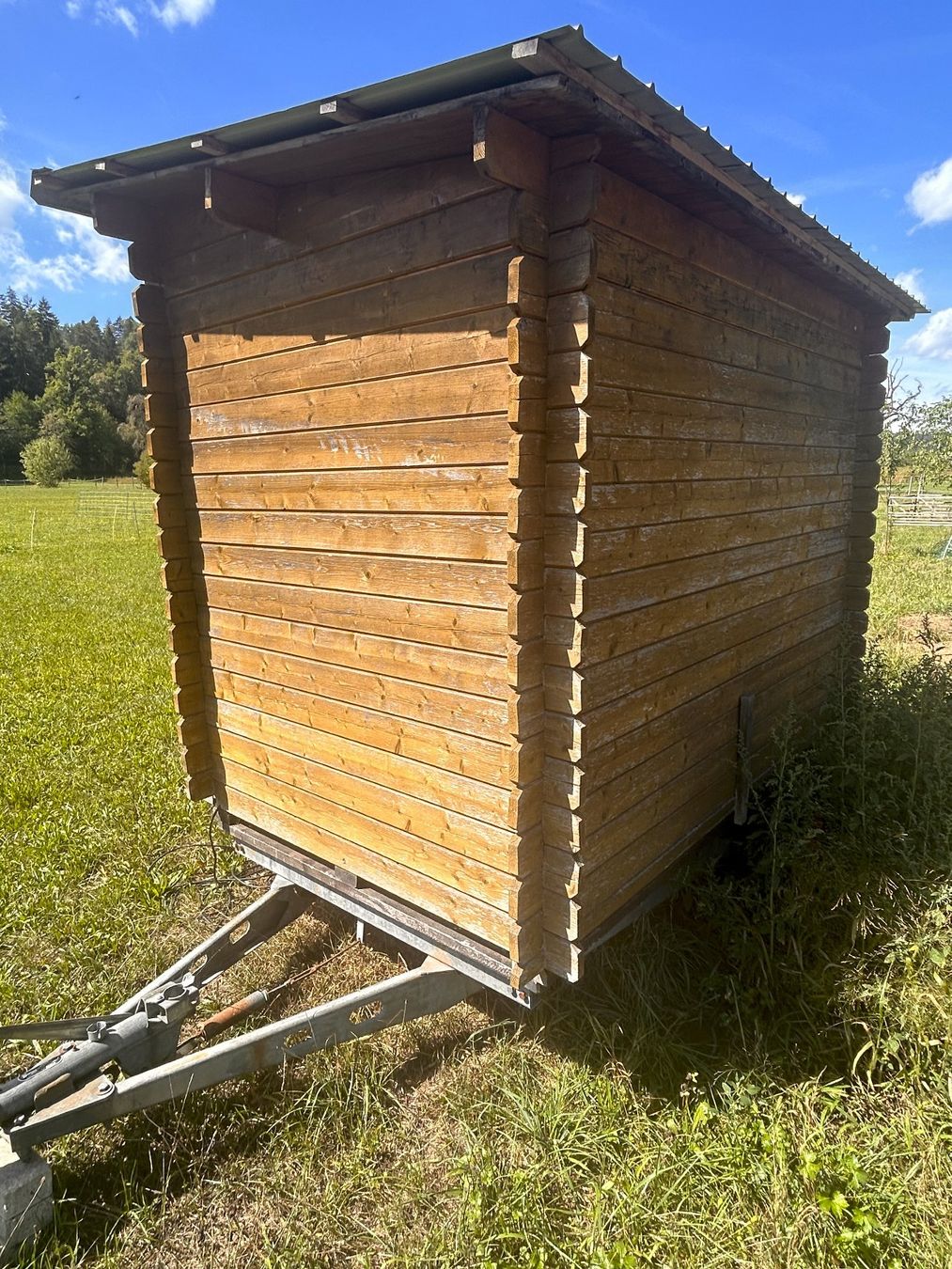 Casette da giardino & serre: Gartenhaus auf Anhänger – Usato da Kollbrunn venduto da firebug 1