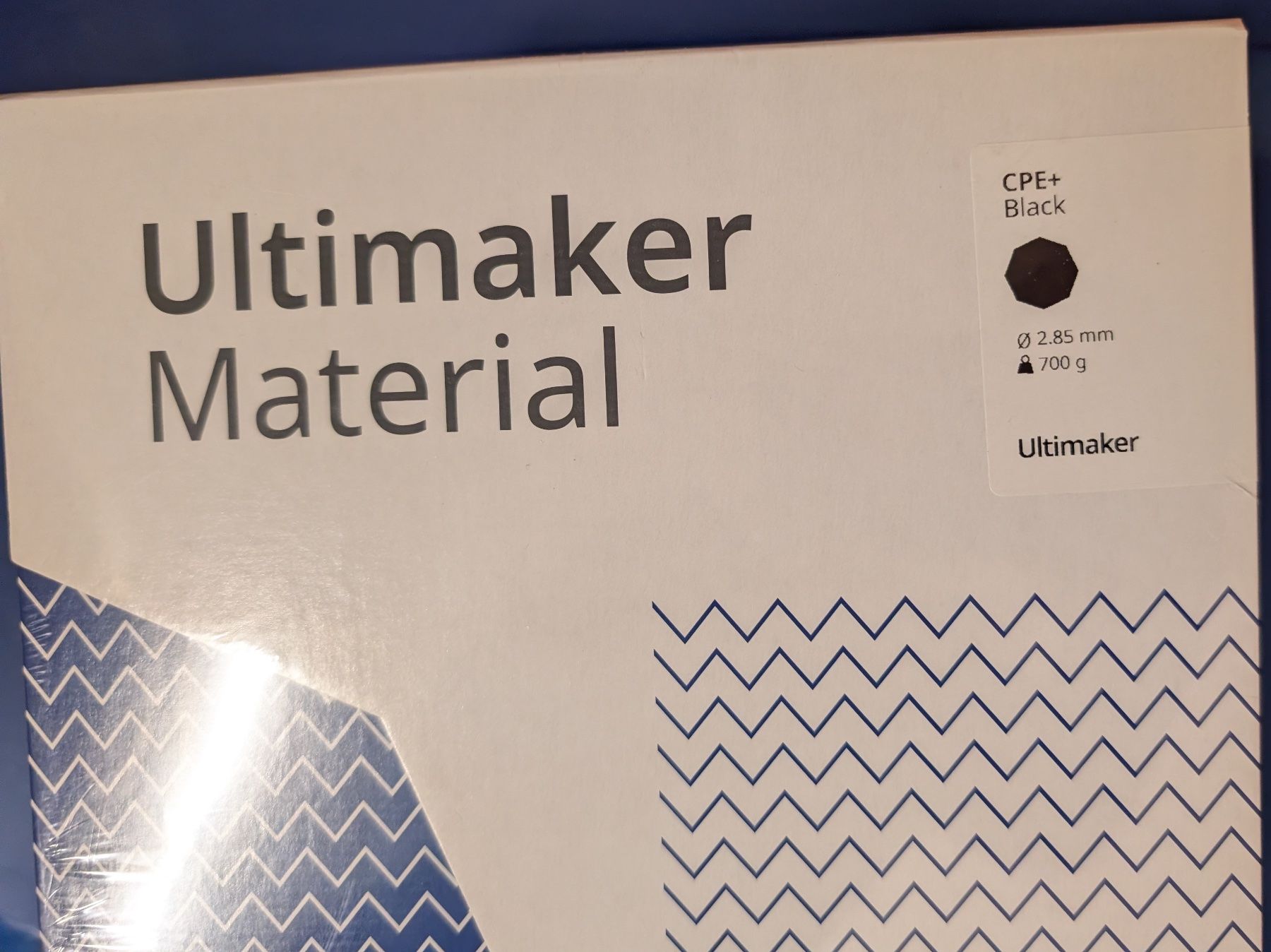 Ultimaker Filamento: Original Ultimaker Filament CPE+ Black – Nuovo e nell'imballaggio originale da Zollikofen venduto da Macer