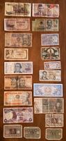 Diverse Sammlung Welt-Banknoten ideal für Sammler