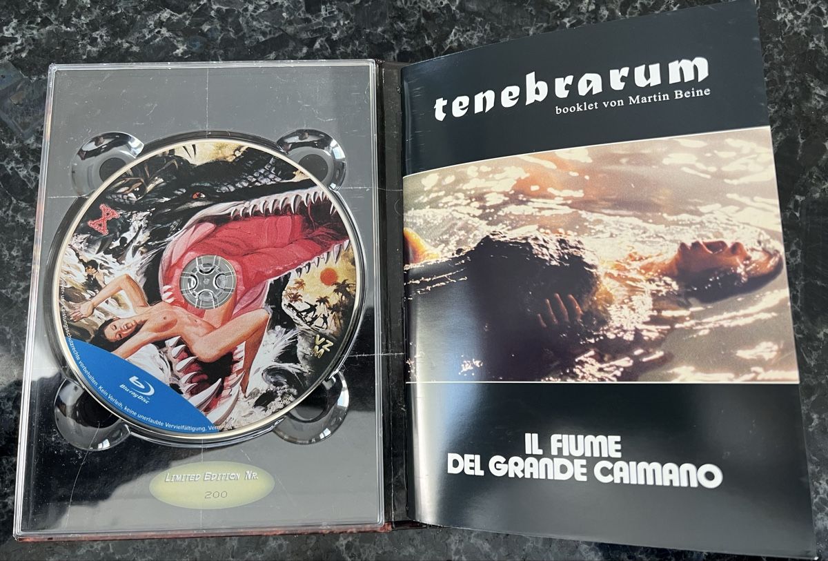 Tutti i DVDs: Der Fluss der Mörderkrokodile 2 Disc Mediabook – Nuovo (secondo la descrizione) da Buckten venduto da Dominoluna 2