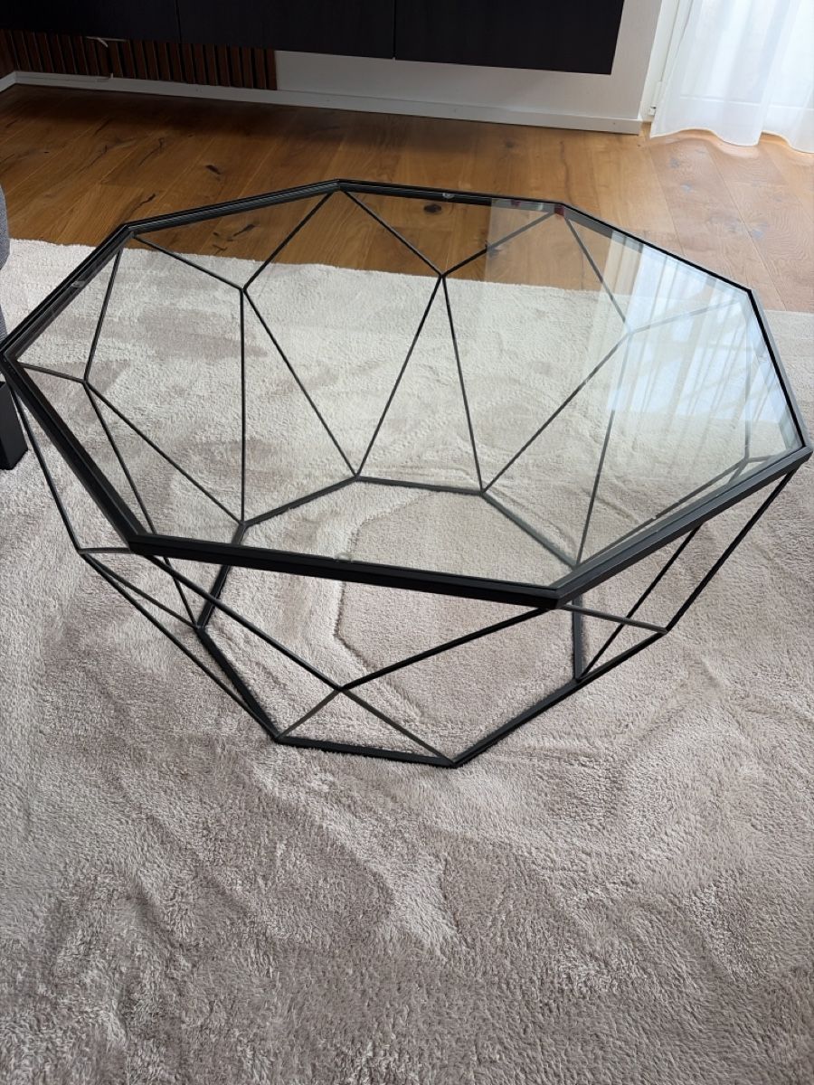 Tavoli: Moderner Couchtisch, Metall/Glas – Usato da Buch am Irchel venduto da ivanivan01 1