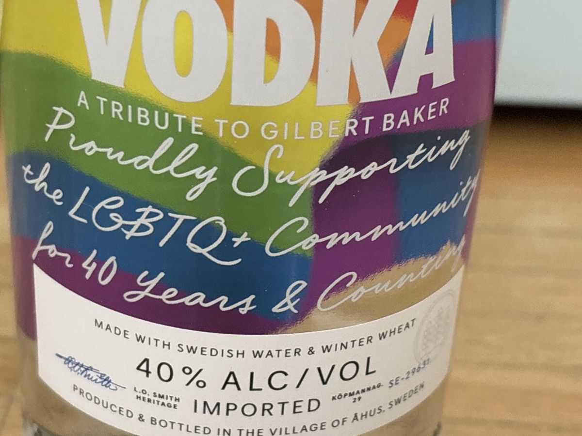 Absolut Vodka Bevande alcoliche: Absolut Vodka LGBT PRIDE Regenbogen LIMITED Edition 700ml – Nuovo e nell'imballaggio originale da Zürich venduto da b.fabio 1