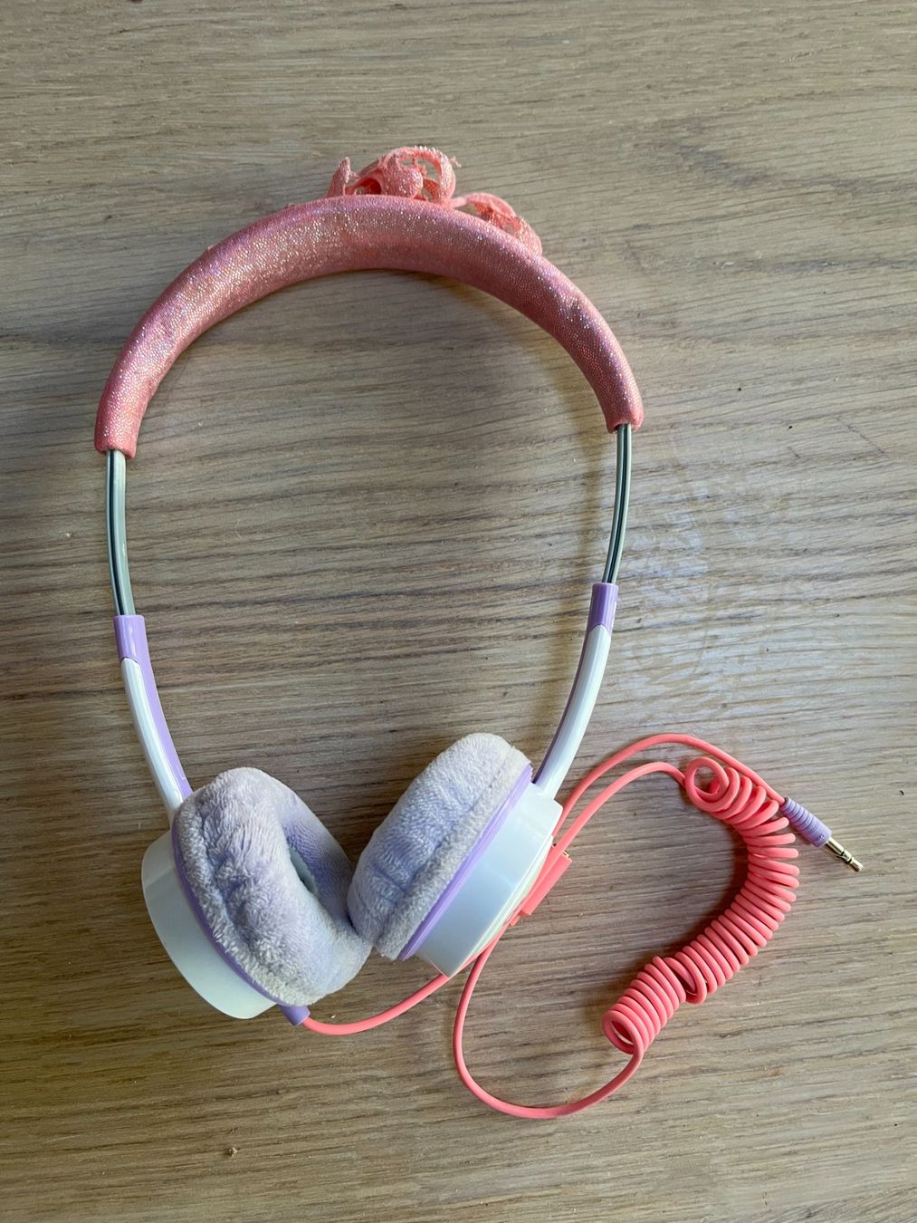 Cuffie: Kopfhörer rosa mit Krönchen_vergrösserbar – Usato da Oberrieden venduto da mcl_g5vk 5