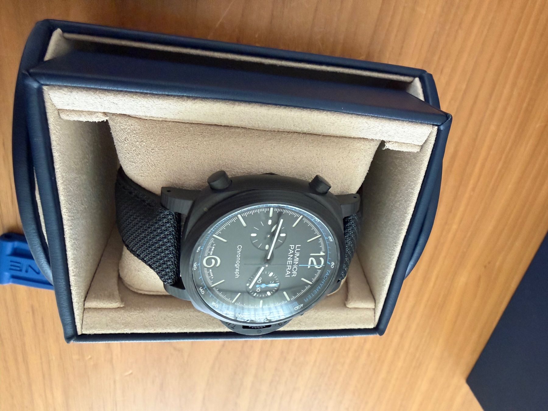 Panerai Orologi: Panerai Luminor Chrono Carbotech PAM01219 – Nuovo (secondo la descrizione) da Balgach venduto da Thomassg 1