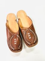 NEU- Indische Leder Schuhe - handgefertigt