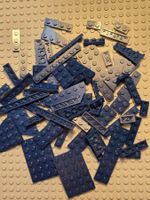 Lego Platten div.in dunkel blau