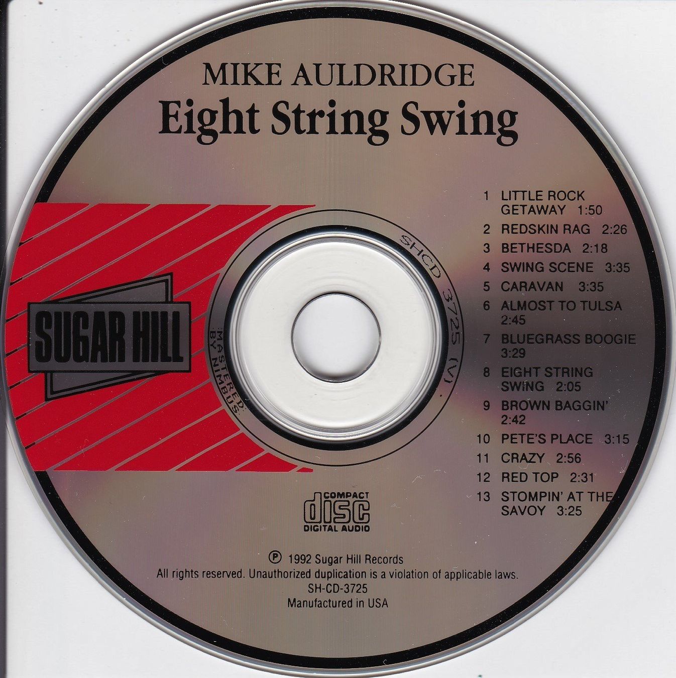 CD: CD - MIKE AULDRIDGE  Eight-String Swing – Nuovo (secondo la descrizione) da Morges venduto da evnocha3 4