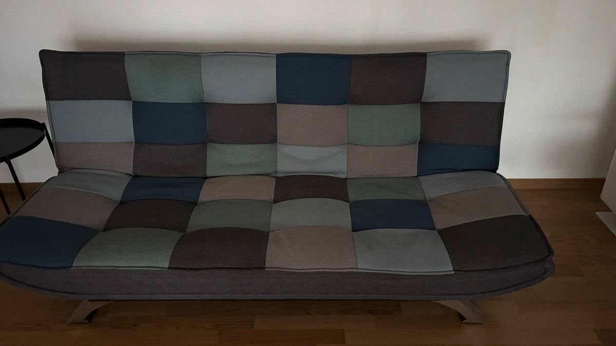 Divani: Schönes Schlafsofa mit Patchwork-Design zu verkaufen! – Usato da Zuerich venduto da market08