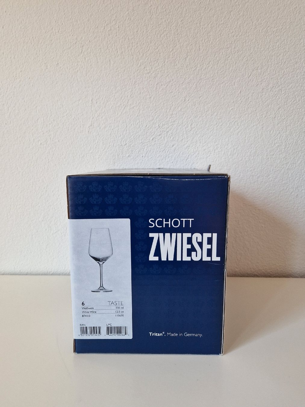 Schott Bicchieri: Schott Zwiesel Weissweingläser 6 Stk. – Nuovo e nell'imballaggio originale da Samstagern venduto da DatJulie 2