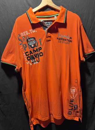 Camp David Poloshirt, Herren XXL, Top Zustand, Sommer