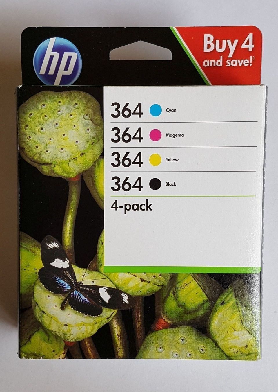 Hewlett Packard Cartucce per stampanti & toner: CB316EE + CB318EE + CB319EE + CB320EE Multipack, 364/N9J73AE – Nuovo e nell'imballaggio originale da Glattbrugg venduto da copytron