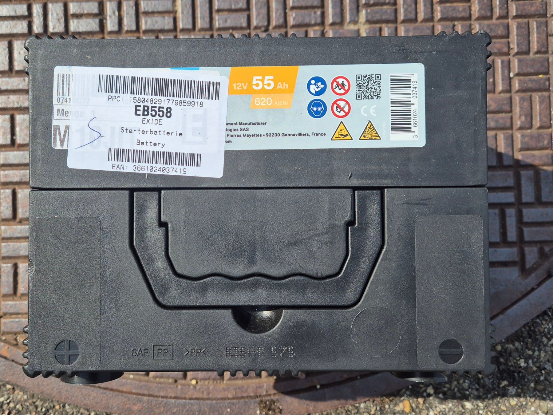 Batterien: Autobatterie EXIDE  EXCELL EB558 12V 55 Ah – Neu (gemäss Beschreibung) aus Herzogenbuchsee von Bearman 3