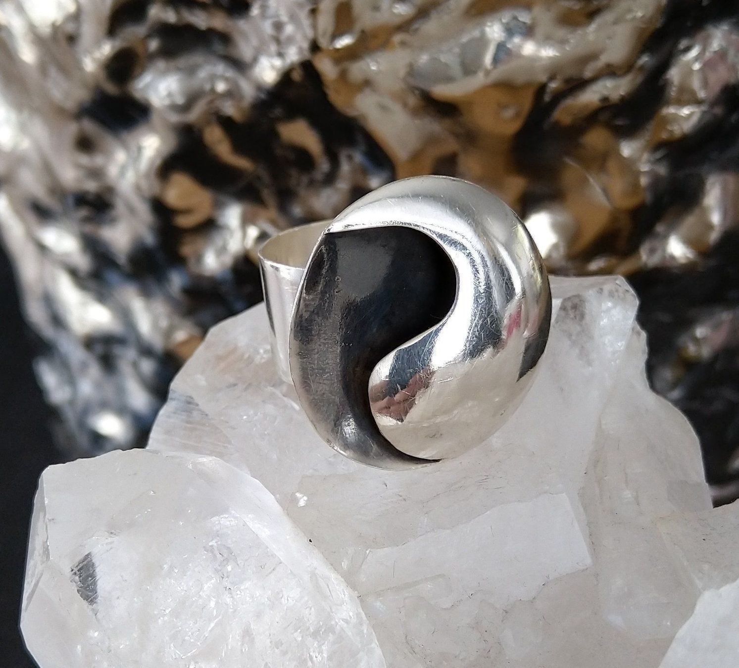 Ringe: MODERNER  RING in 925 SILBER – Gebraucht aus Romanshorn von Glitzer-Paradies 8