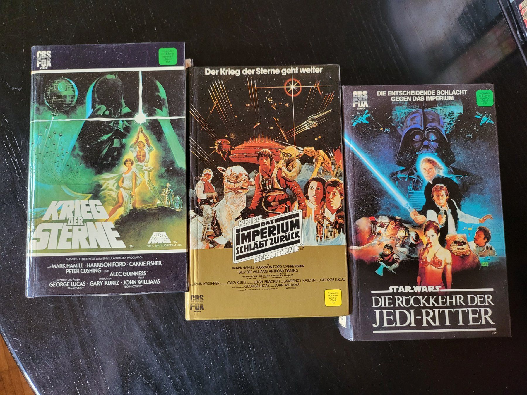 Tutti i VHS: Star Wars Trilogy Original Box Set VHS von 1986 – Usato da Lichtensteig venduto da ThreeHeroes
