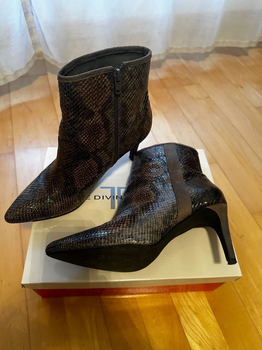 Damenschuhe: Stiefeletten Phytonoptik Gr. 40 brauntöne – Neu (gemäss Beschreibung) aus Altendorf von Eastwick4