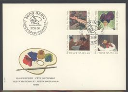 1986, Pro Patria, FDC