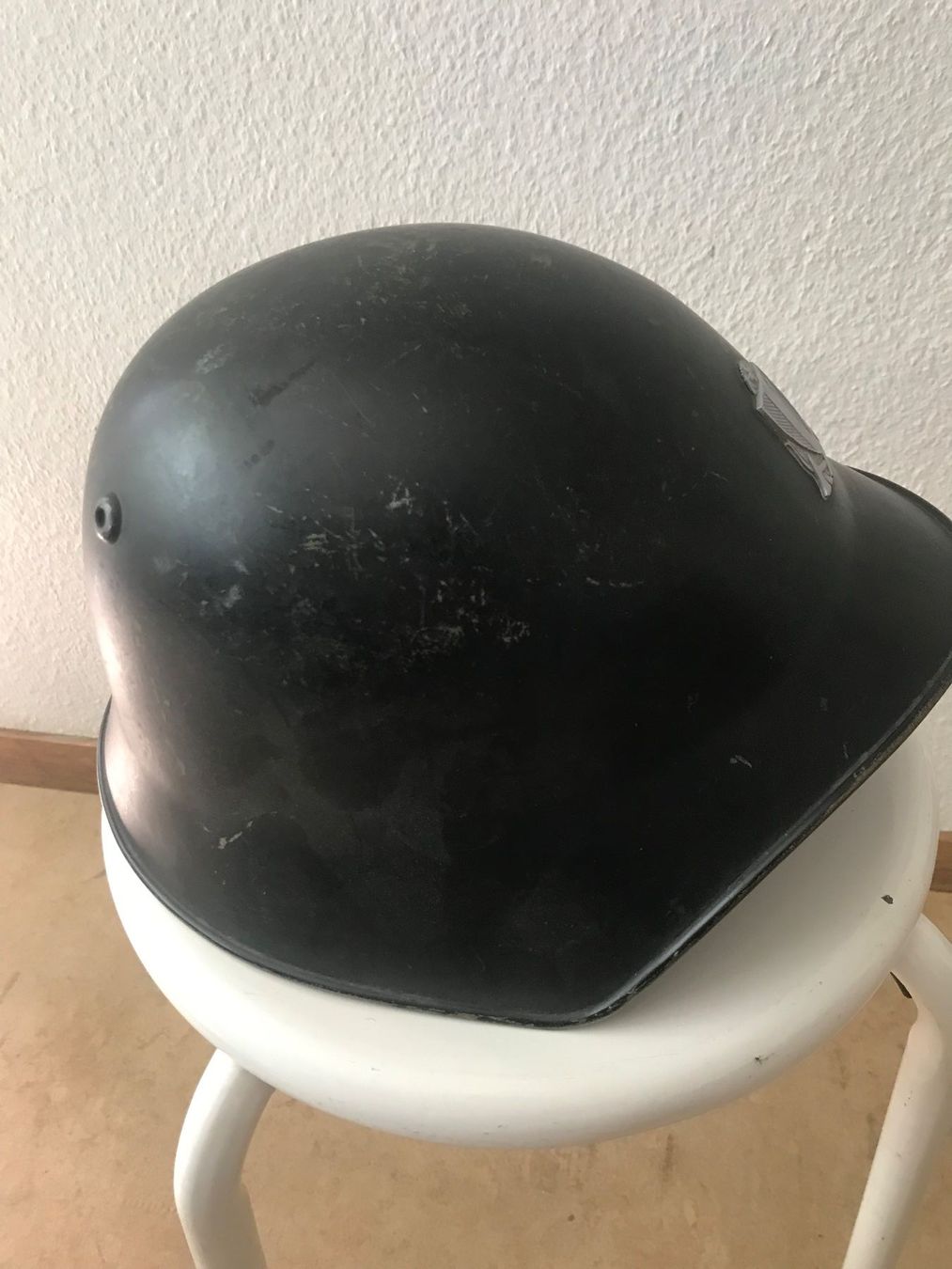 Uniformen & Effekten: Antiker original Schweizer Armee Militär Stahlhelm – Gebraucht aus Zürich von Limea0 3