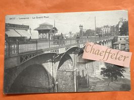 2477 Lausanne, Le Grand Pont um ca. 1900
