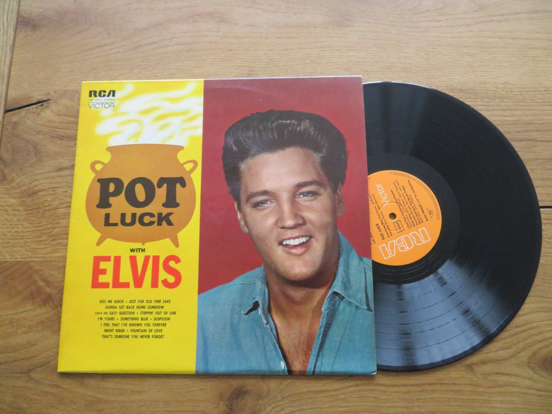 Dischi in vinile: ELVIS PRESLEY POT LUCK – Nuovo (secondo la descrizione) da Zürich venduto da max_cp5f